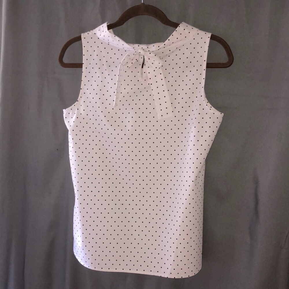 Talbots Portrait Collar Top